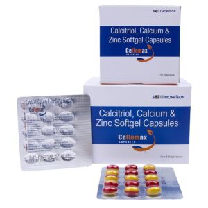 Calcium Citrate Malate, Vitamin D3 IP & Zinc Softegel Capsules