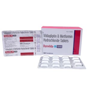 Vidagliptin HCL 50mg Metformin Hydrochloride 1000mg Tablet
