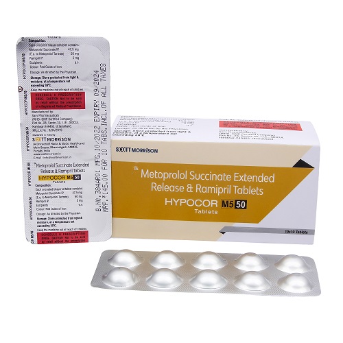 Ramipril-5mg Metoprolol-50mg Tablet