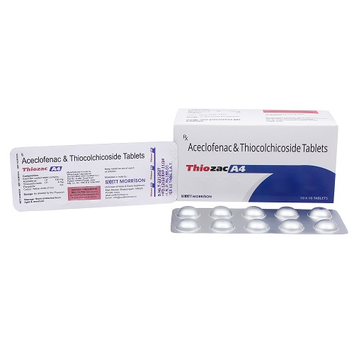Aceclofenac Thiocolchicoside Tablet
