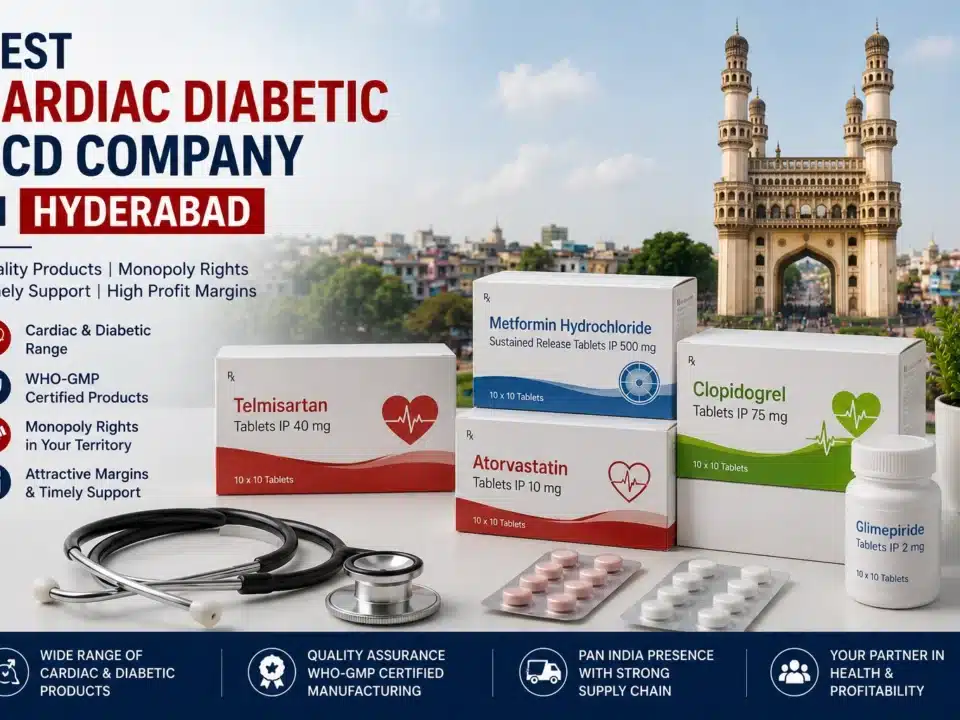 Best Cardiac Diabetic PCD Company In Hyderabad