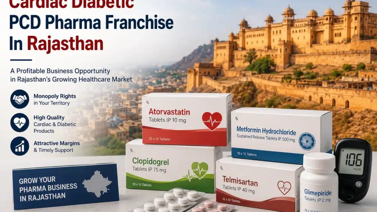 Cardiac Diabetic PCD Pharma Franchise In Rajasthan