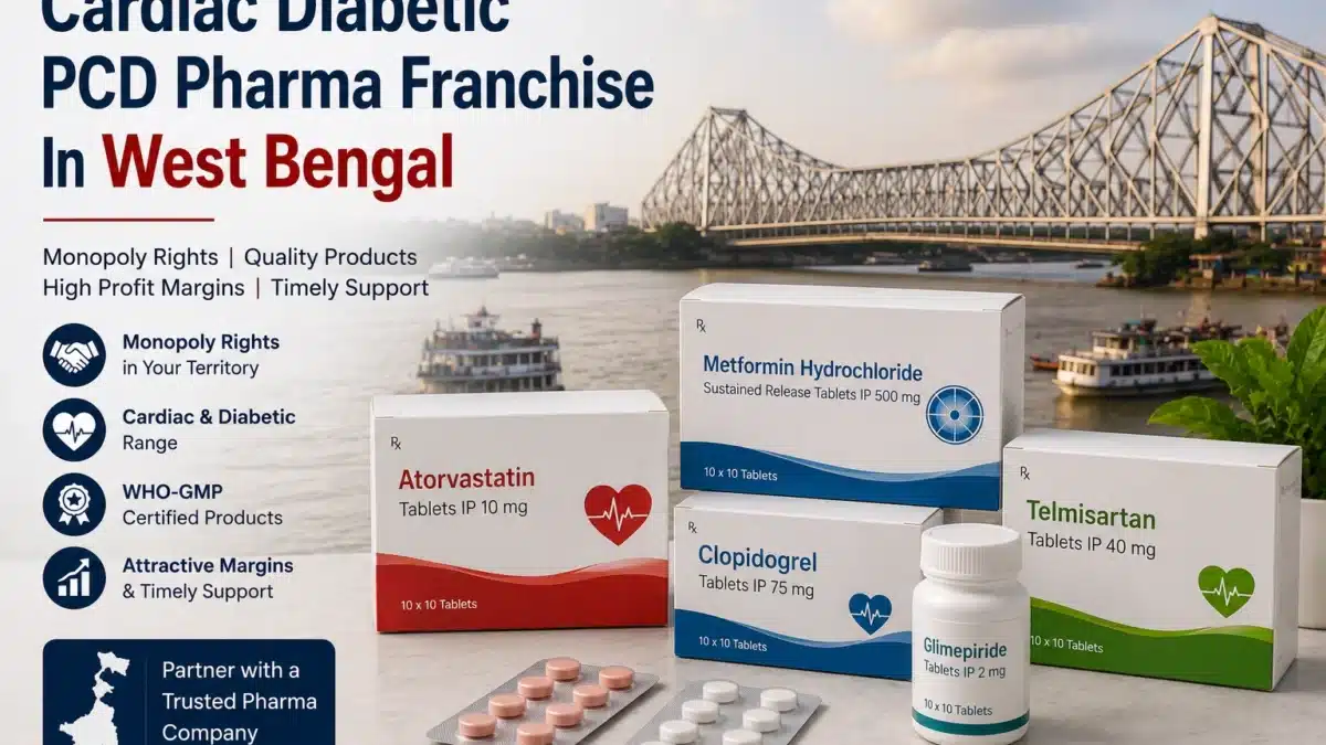 Cardiac Diabetic PCD Pharma Franchise In West Bengal
