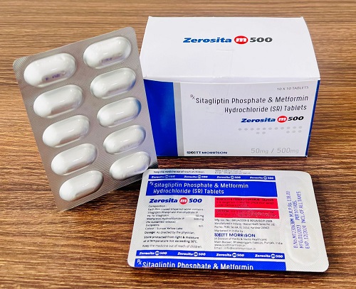 Sitagliptin Phosphate & Metformin Hydrochloride (SR) Tablets