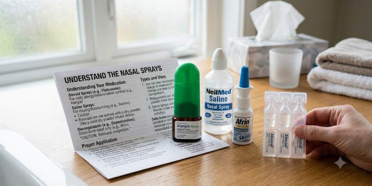 Understand the Nasal Sprays