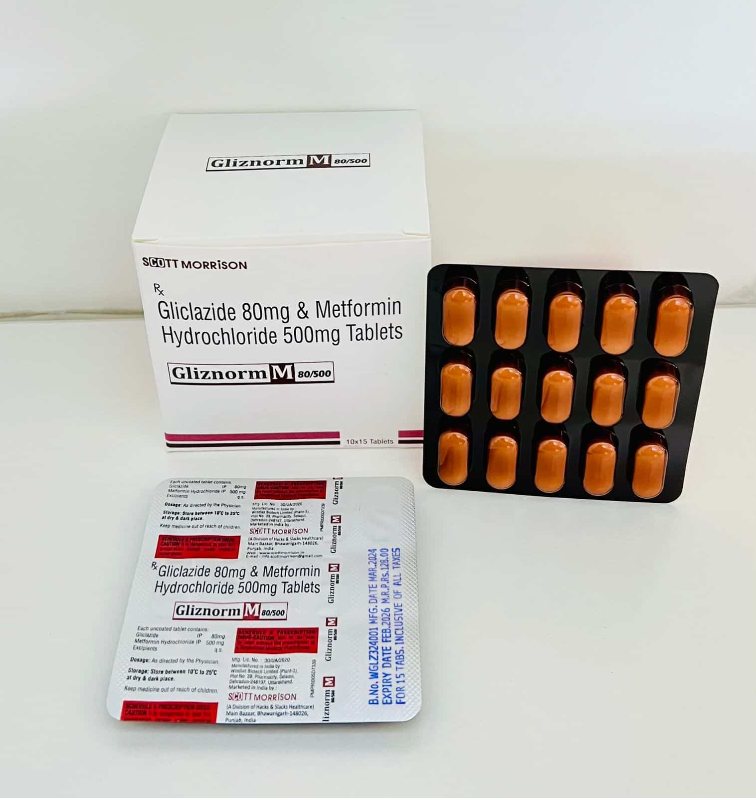 GLIZNORM M80,500