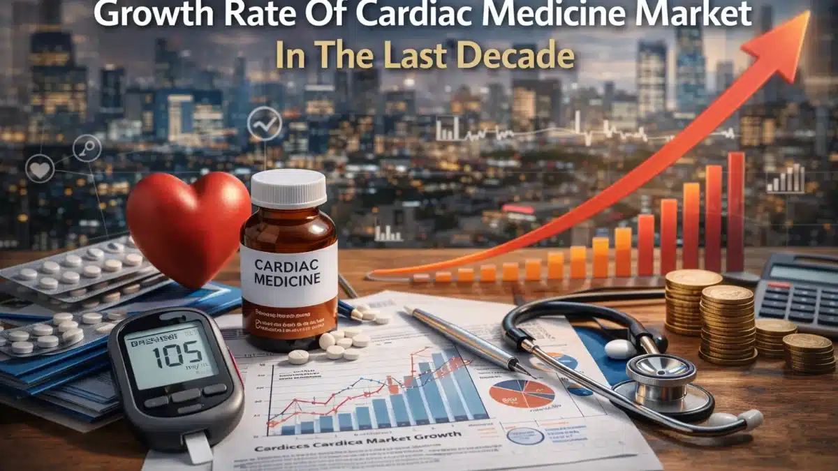 Growth Rate Of Cardiac Medicine Market In The Last Decade