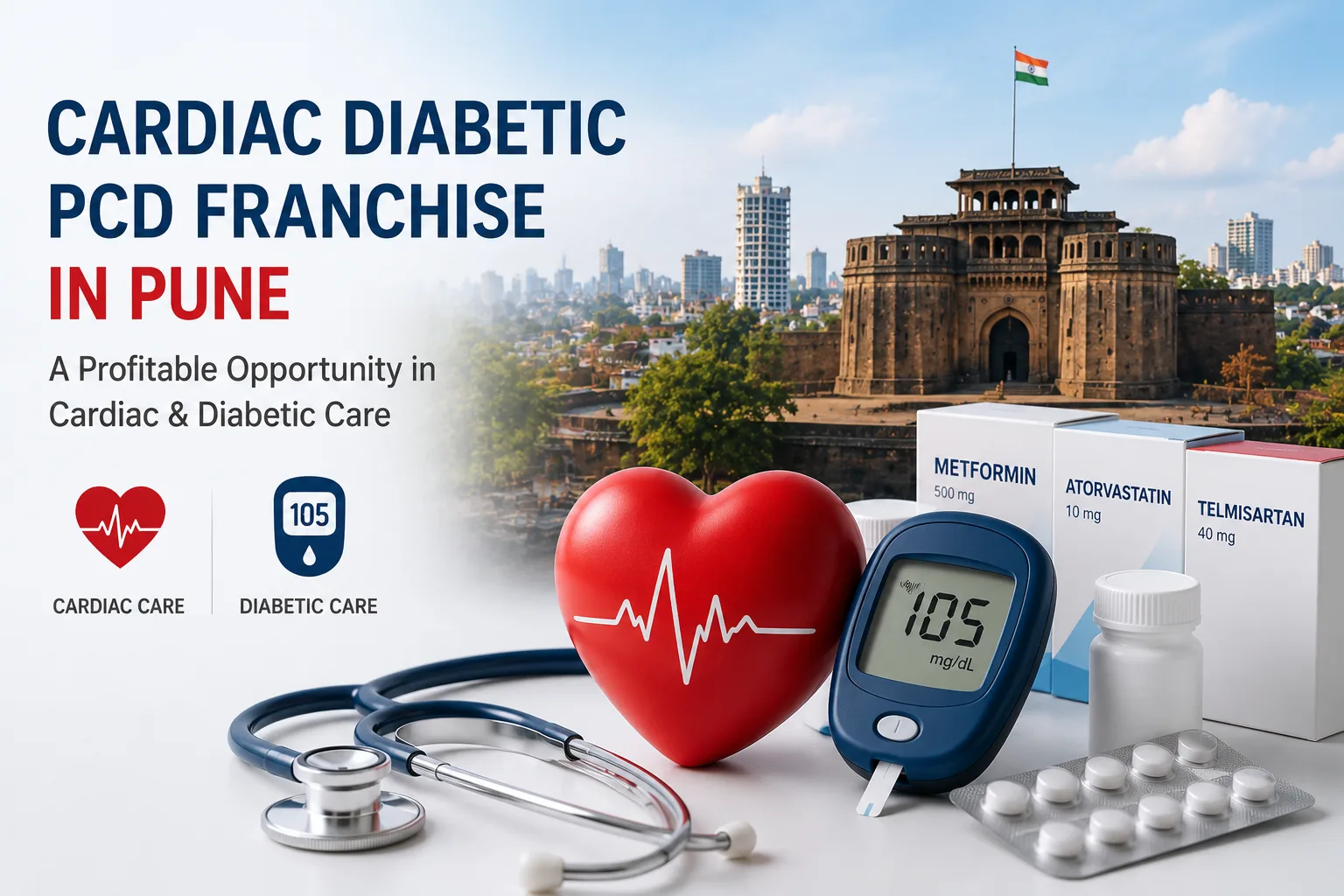Cardiac Diabetic PCD Franchise In Pune