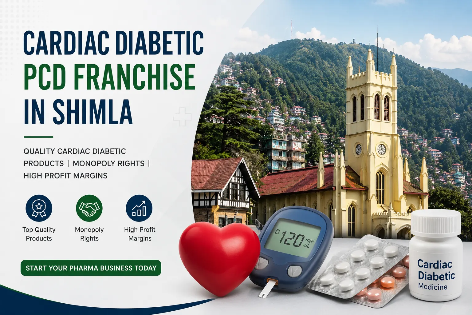 Cardiac Diabetic PCD Franchise In Shimla